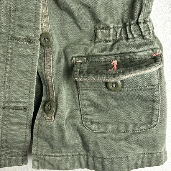 Girls OshKosh B’gosh Green Jacket - Picture 5 of 6